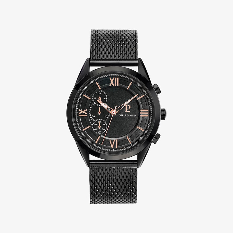 Hodinky Pierre Lannier Wrist Watch Capital 232F439 Black Universal 66825650