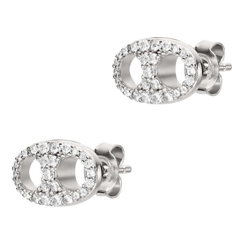 Emporio Armani Strieborné náušnice s kubickými zirkónmi EG3632040 66825809