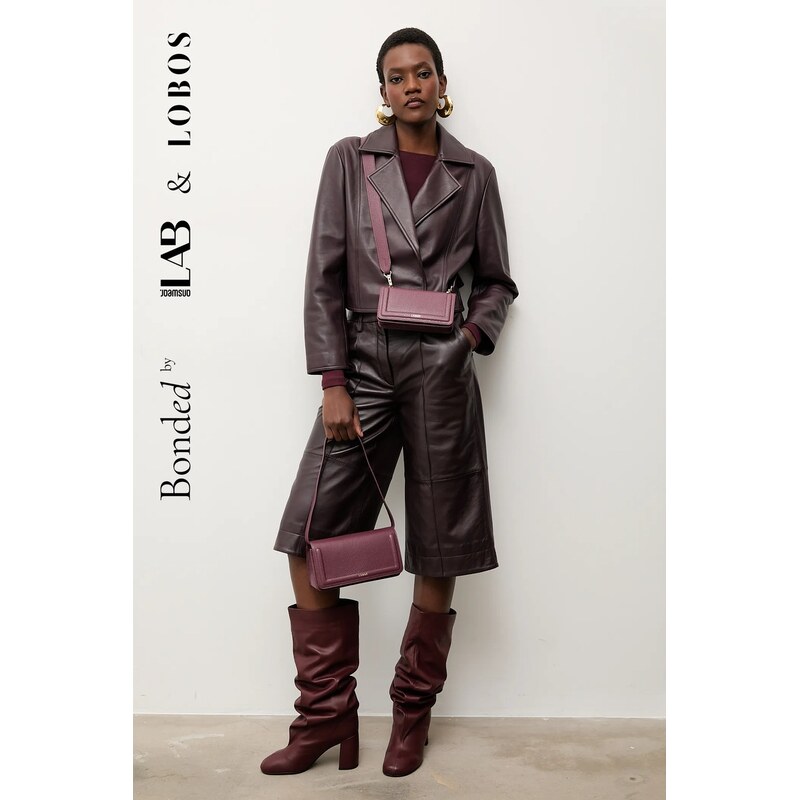 Kožená bunda Bonded by Answear.LAB & LOBOS 66709523