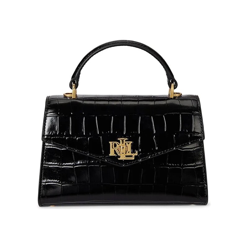 Kožená kabelka Lauren Ralph Lauren 66832420