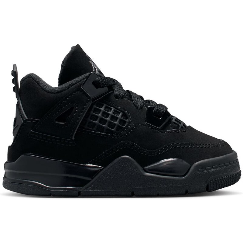 Air Jordan 4 Retro Black Cat (TD) - Detské - Tenisky Jordan - Čierne - 66837647