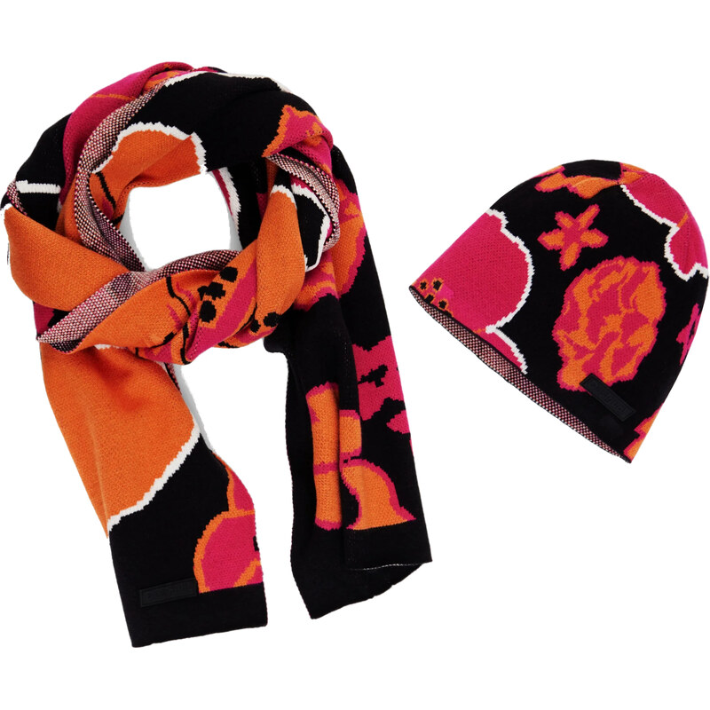 Desigual Dámska sada - čiapka a šál Gift Box Flowerlis 24WAOA012000 66580764
