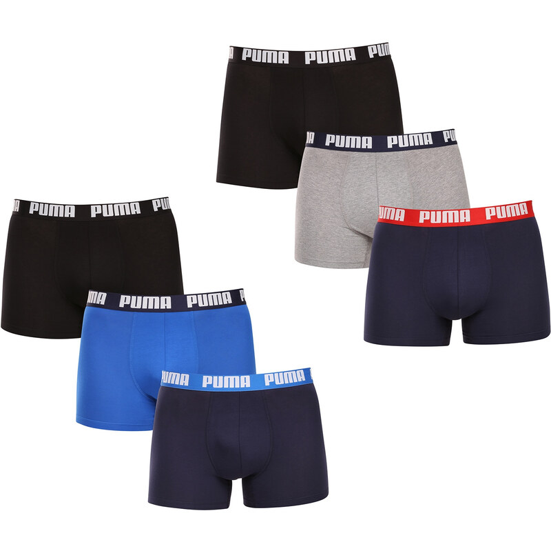 6PACK pánske boxerky Puma viacfarebné (701227792 002) 66835815