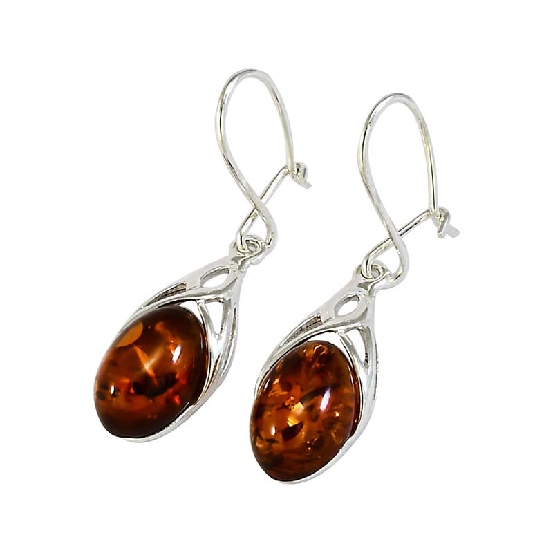 Strieborné náušnice Glare 963 66839582