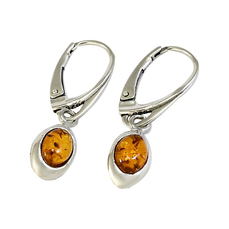 Strieborné náušnice Glare 966 66839585