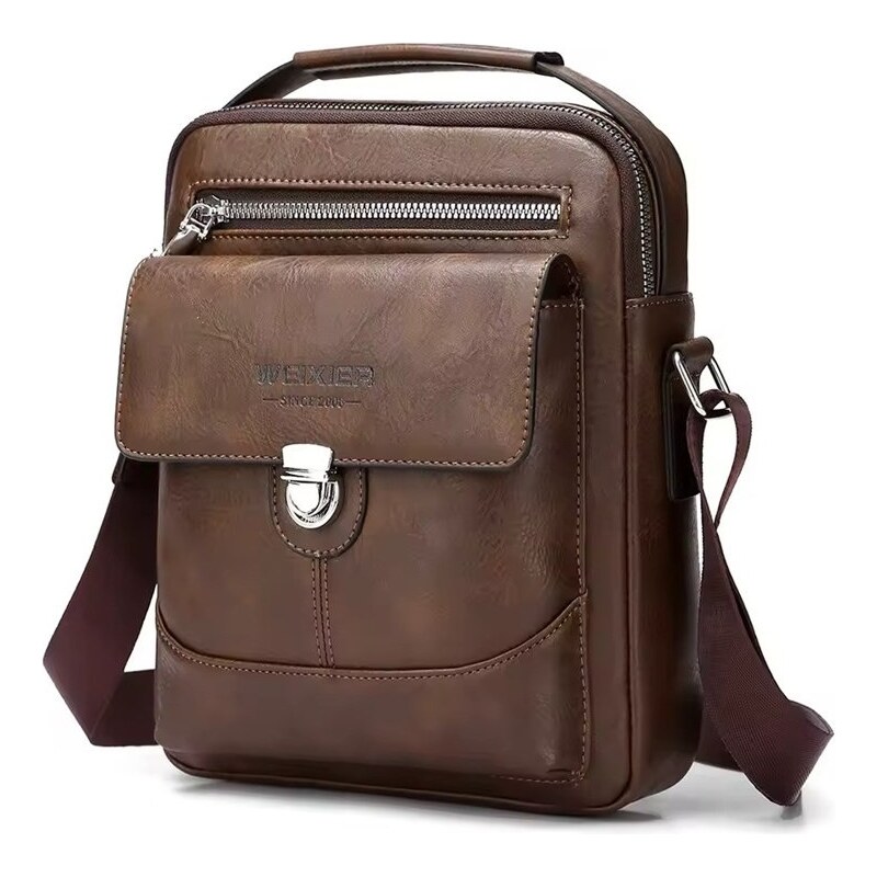 Weixier crossbody taška cez rameno Chazor Hnedá 4L 66839682