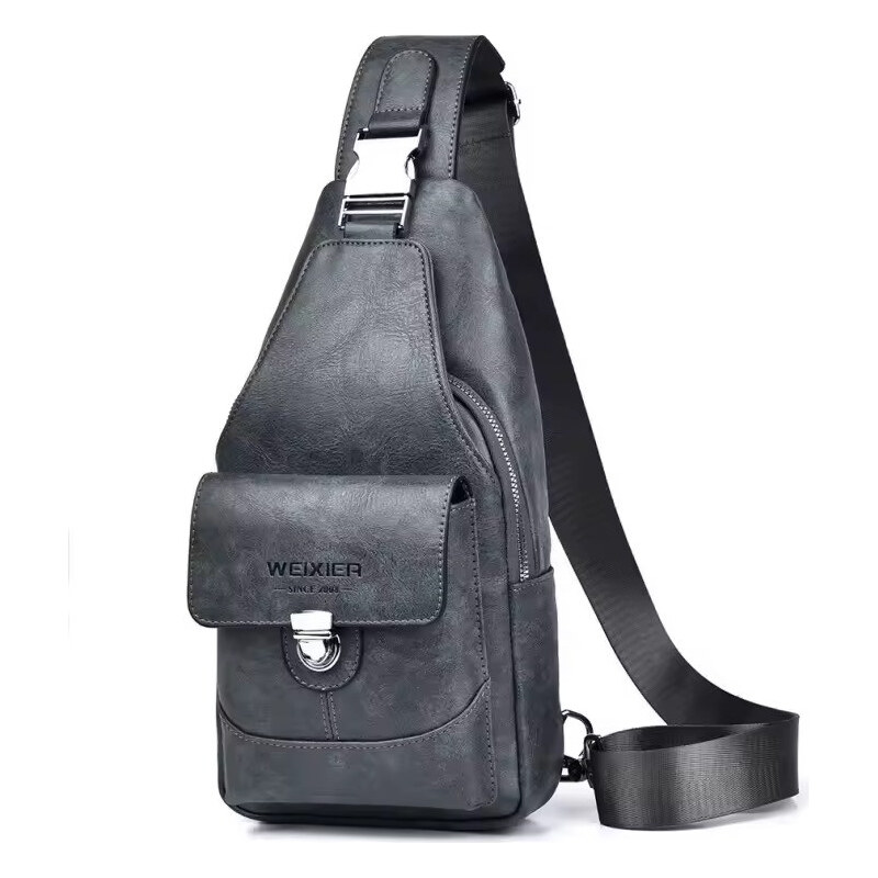 Weixier batoh cez rameno Huber Šedý 4L 66839712