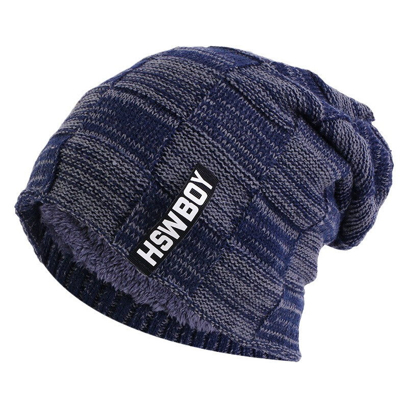 Cixi HSWBoy chlapčenská zateplená zimná čiapka Modrá 66839724