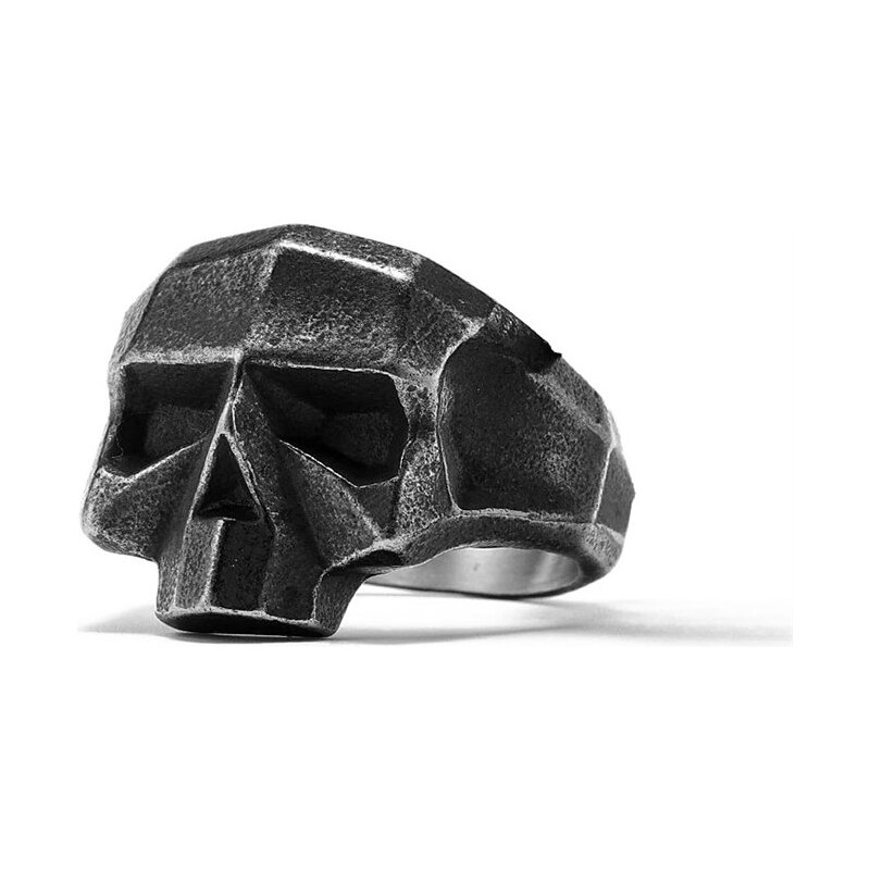 Impress Jewelry Prsteň z chirurgickej ocele Lebka Skull Bastard 66839767