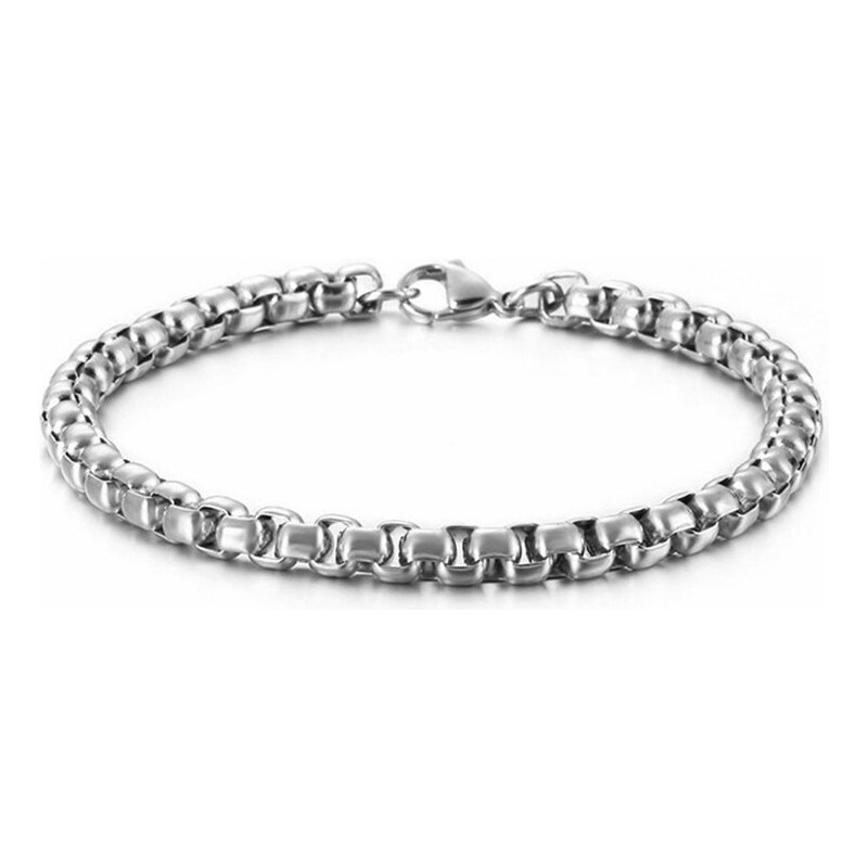 Impress Jewelry Náramok z chirurgickej ocele Wheels Strieborný 2-5 mm 66839793