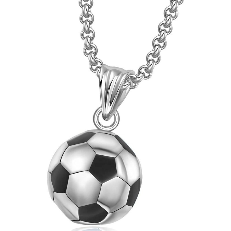 Impress Jewelry Prívesok z chirurgickej ocele Futbalová lopta 66839795