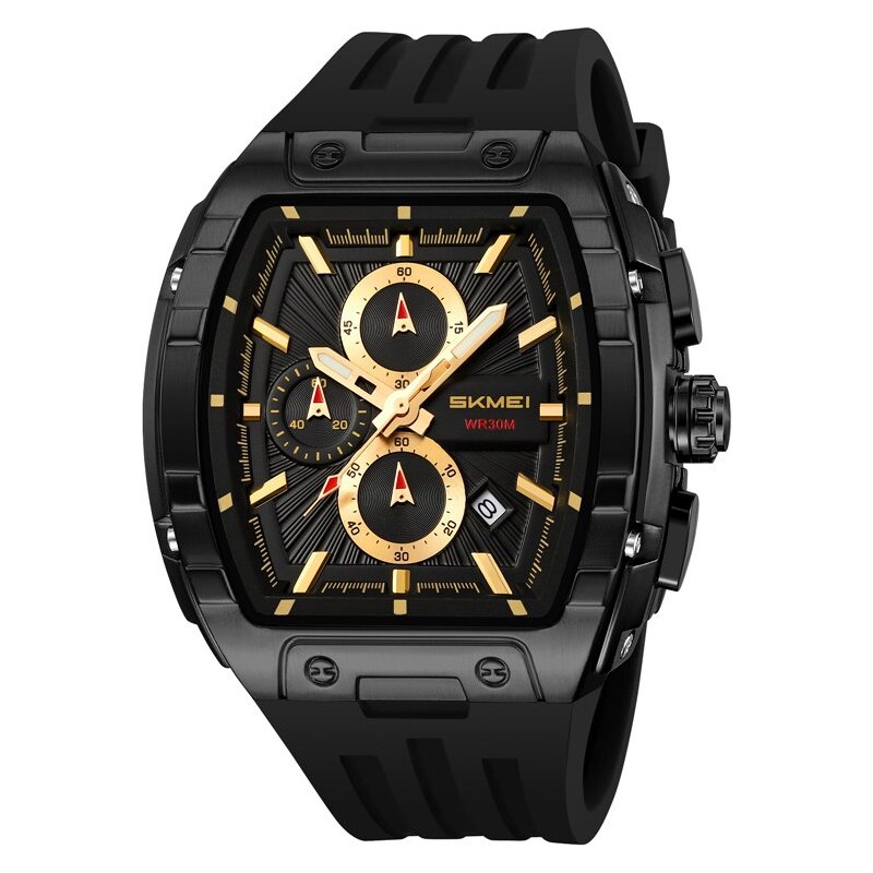 Skmei 2363 pánske hodinky Eliot Čierno zlaté 66839807