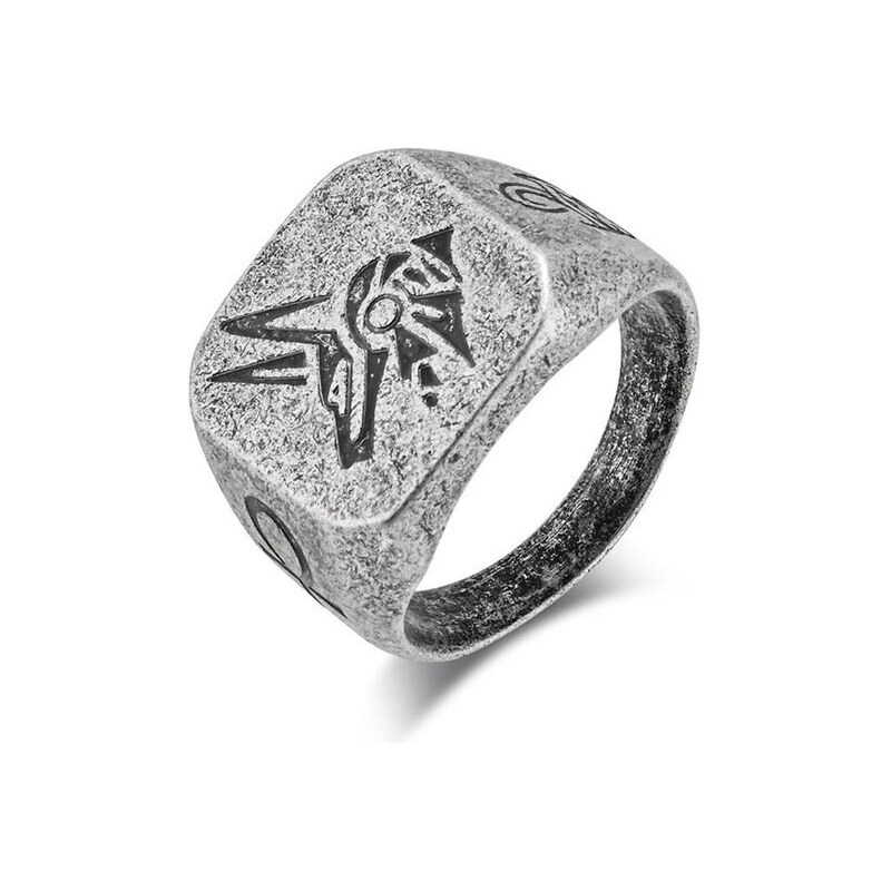Impress Jewelry Prsteň z chirurgickej ocele Anubis – Sprievodca 66839822