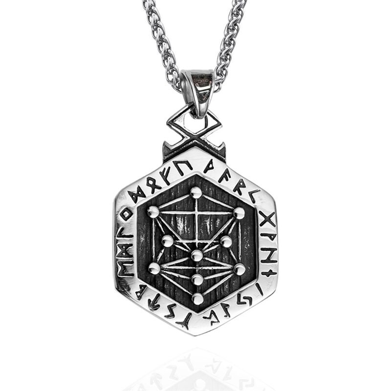 Impress Jewelry Prívesok z chirurgickej ocele Runic Circuit 66839841