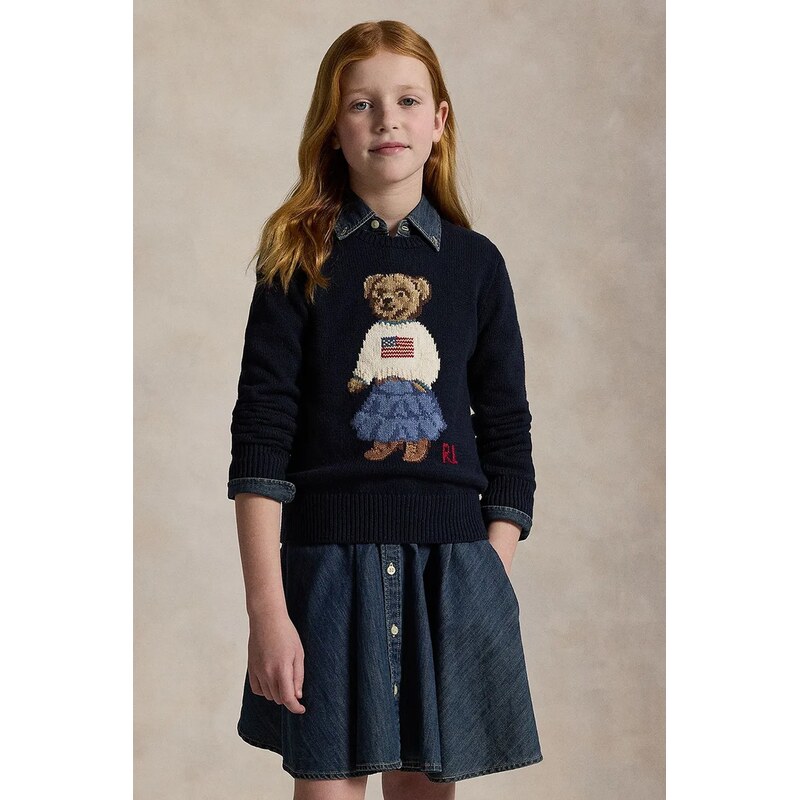 Detský bavlnený sveter Polo Ralph Lauren 66840356