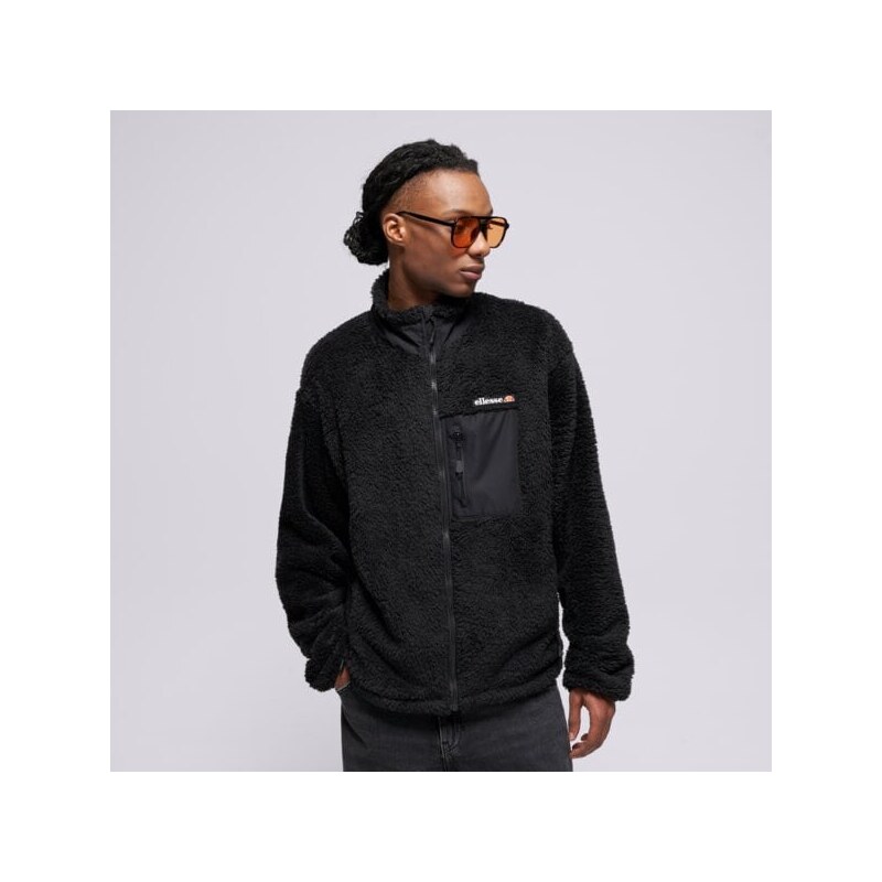 Ellesse Flísová Mikina Cervacol Fleece Jacket Blk Muži Oblečenie 67643100