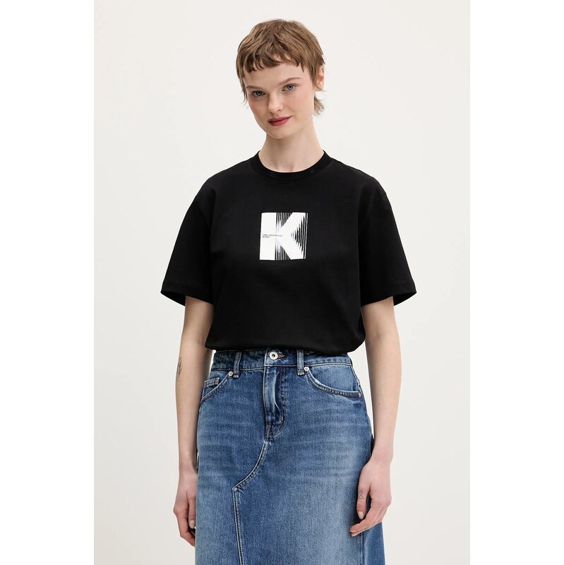 Bavlnené tričko Karl Lagerfeld Jeans 66840599