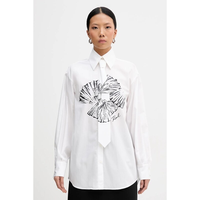 Bavlnená košeľa Karl Lagerfeld 66840645