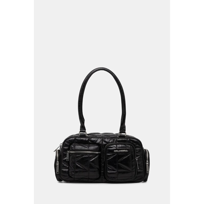 Kožená kabelka Karl Lagerfeld K/KUILT 66840615