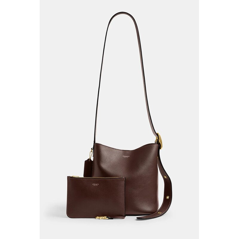 Kožená kabelka Coach Bleecker Bucket Bag 21 66879026