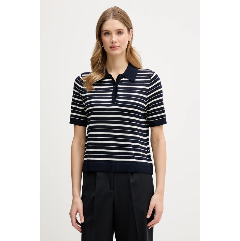 Sveter s prímesou vlny Tommy Hilfiger 66845212