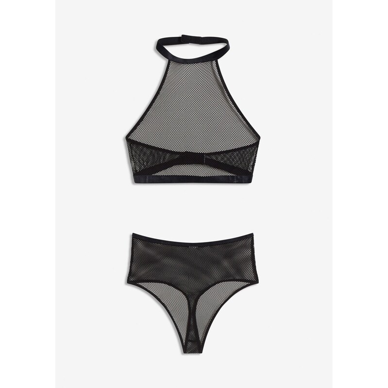 bonprix Podprsenka a nohavičky (2-dielna sada), farba čierna 66841325