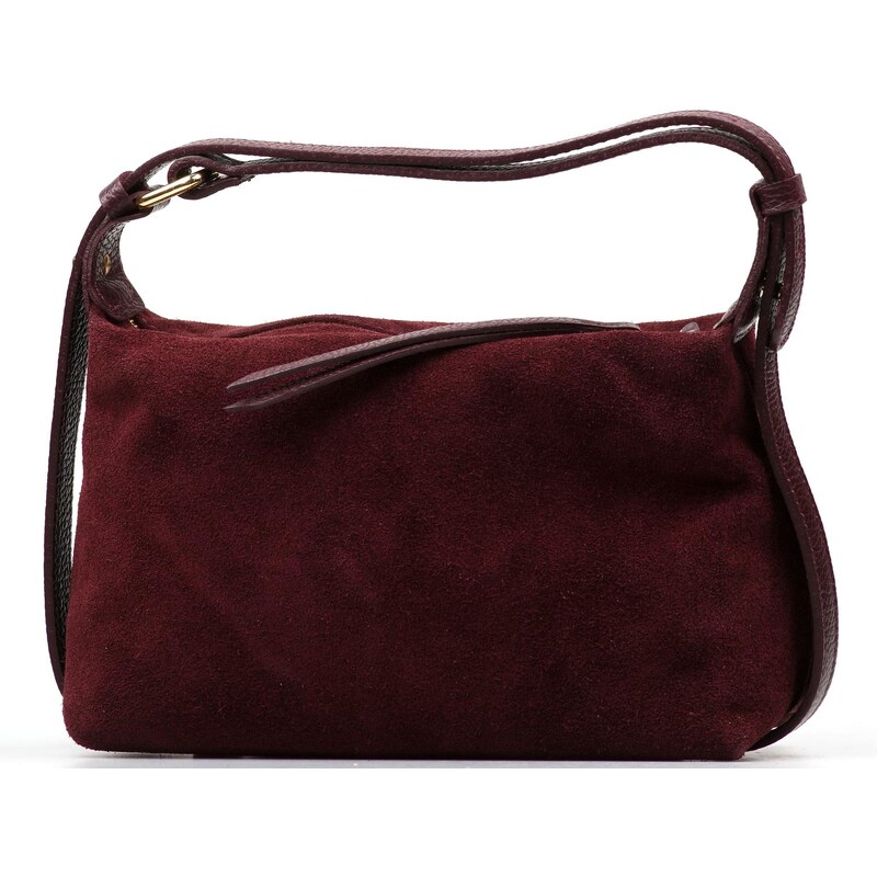 Blaire Kožená kabelka Bonella bordó 66841637