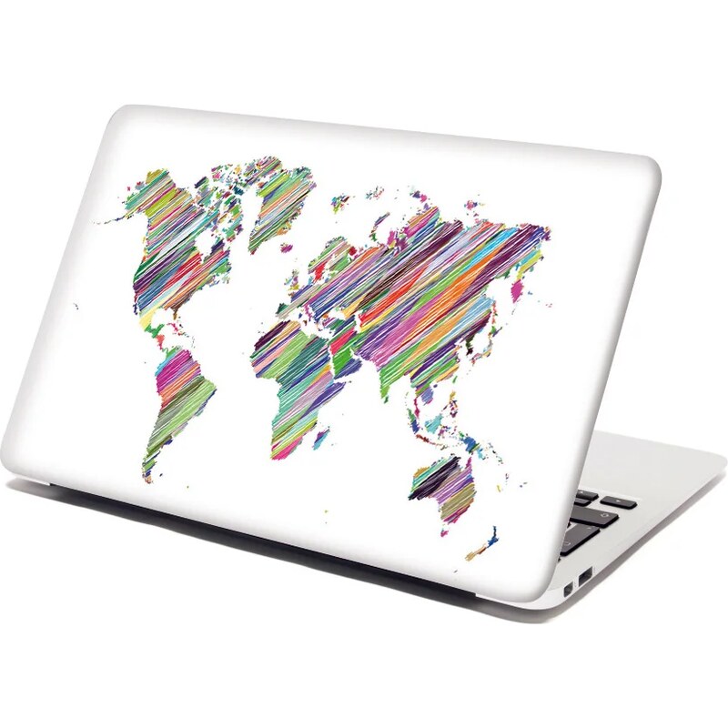 Sablio Samolepka na notebook Farebné svetadiely 65101884