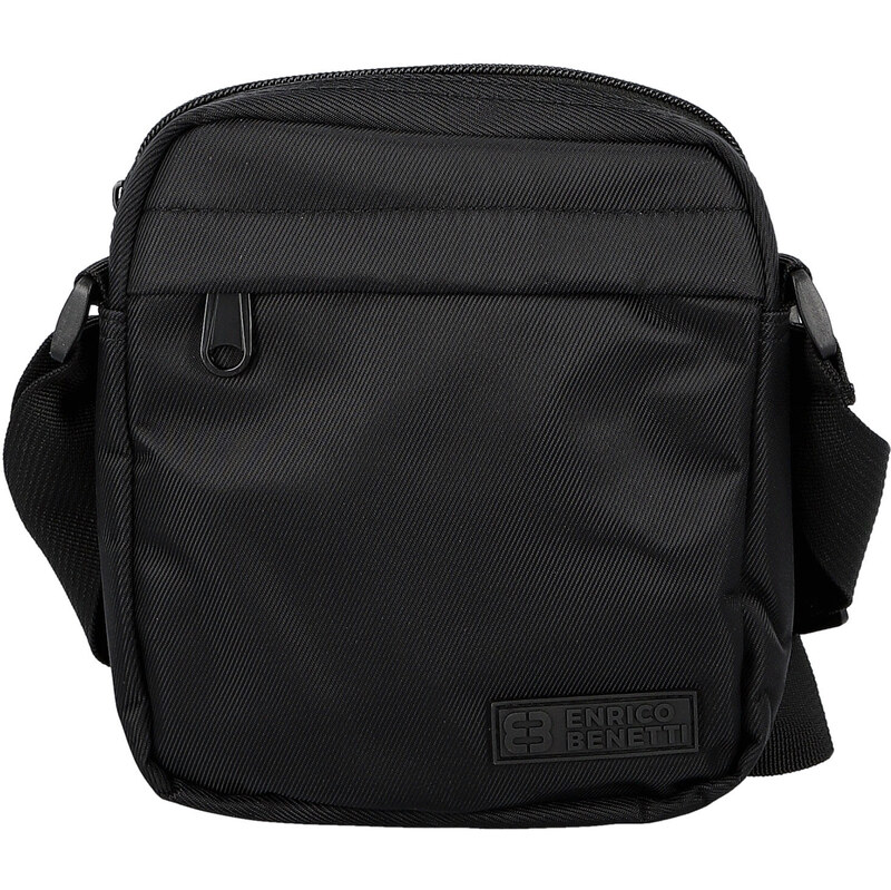 Pánska crossbody taška čierna - Enrico Benetti Finde čierna 66842784
