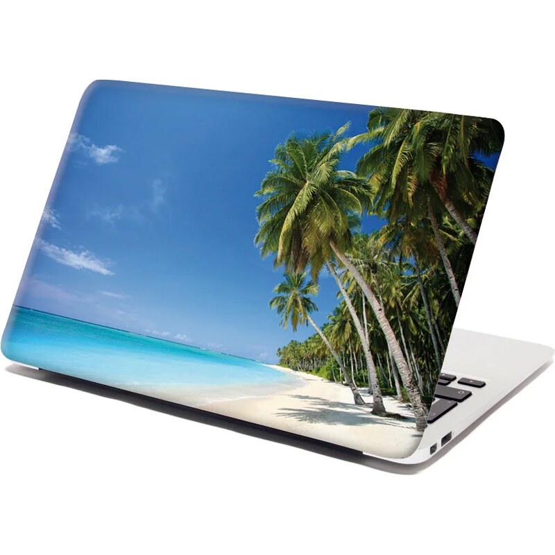 Sablio Samolepka na notebook Palmová pláž 65101972