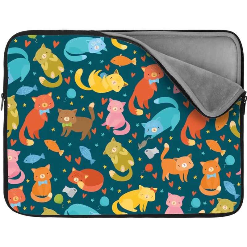 Sablio Obal na notebook Mačky s rybkami 65426899