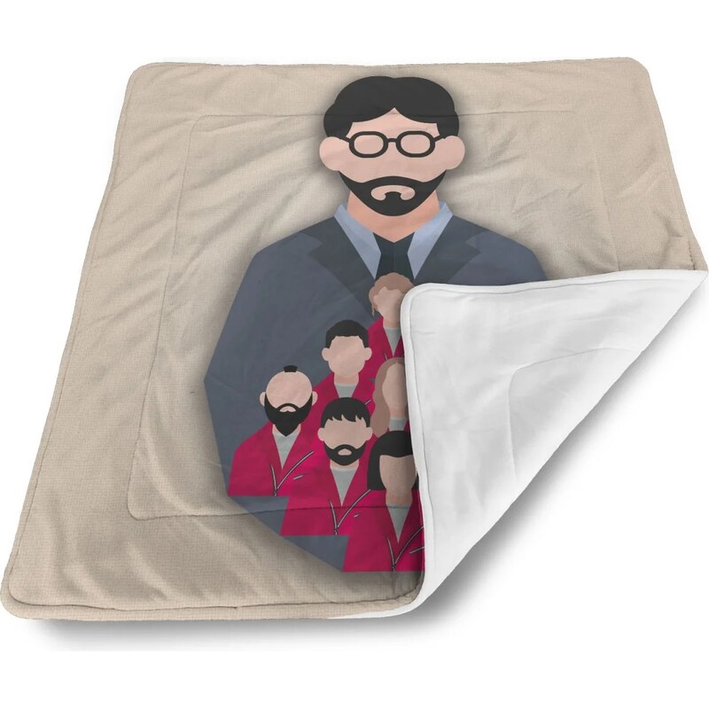 Sablio Deka pre bábätko Money heist Profesor a jeho tím Béžová 62633639