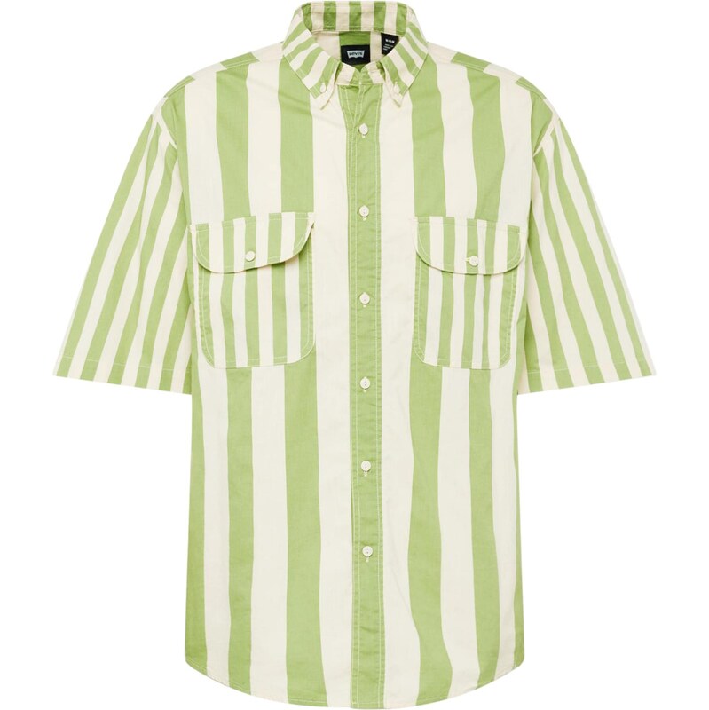 Levis Skateboarding Košeľa Skate SS Woven zelená 66846528