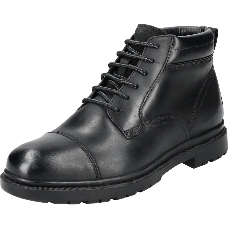 GEOX Šnurovacie čižmy U Andalo čierna 66846559