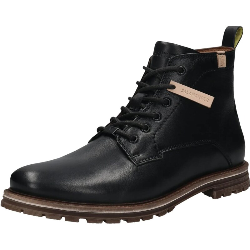 SALAMANDER Šnurovacie čižmy krémová / čierna 66846695