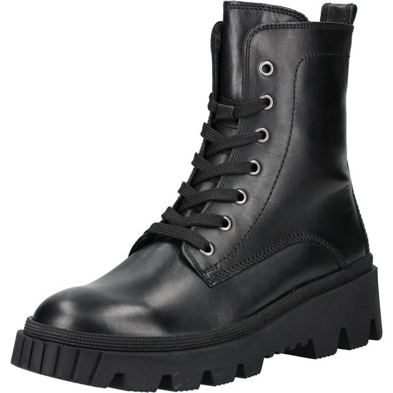 GABOR Šnurovacie členkové čižmy čierna 66846716