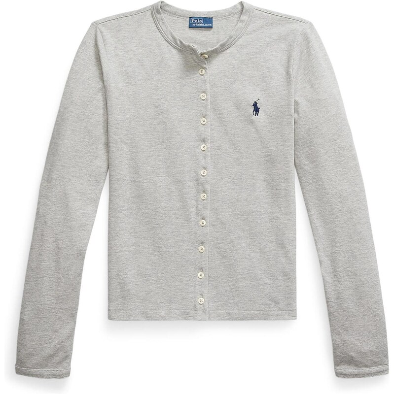 Polo Ralph Lauren Kardigán sivá melírovaná 66846730