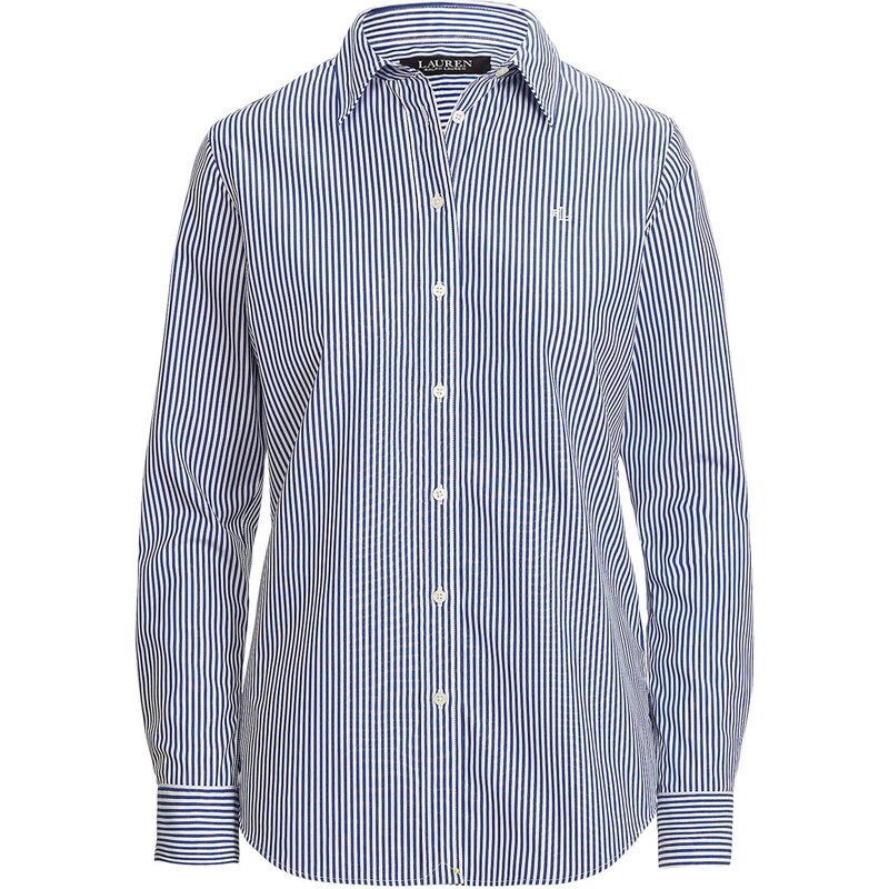 Lauren Ralph Lauren Blúzka JAMELKO kráľovská modrá / biela 66846765