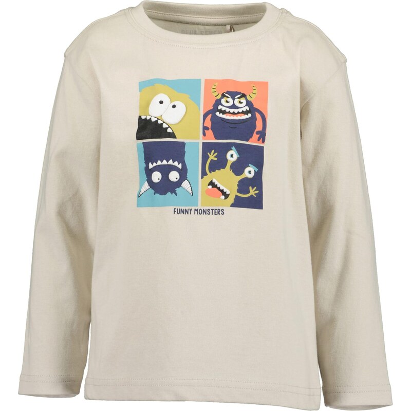 BLUE SEVEN Tričko svetlomodrá / tmavomodrá / limetková / sivobéžová 66146794