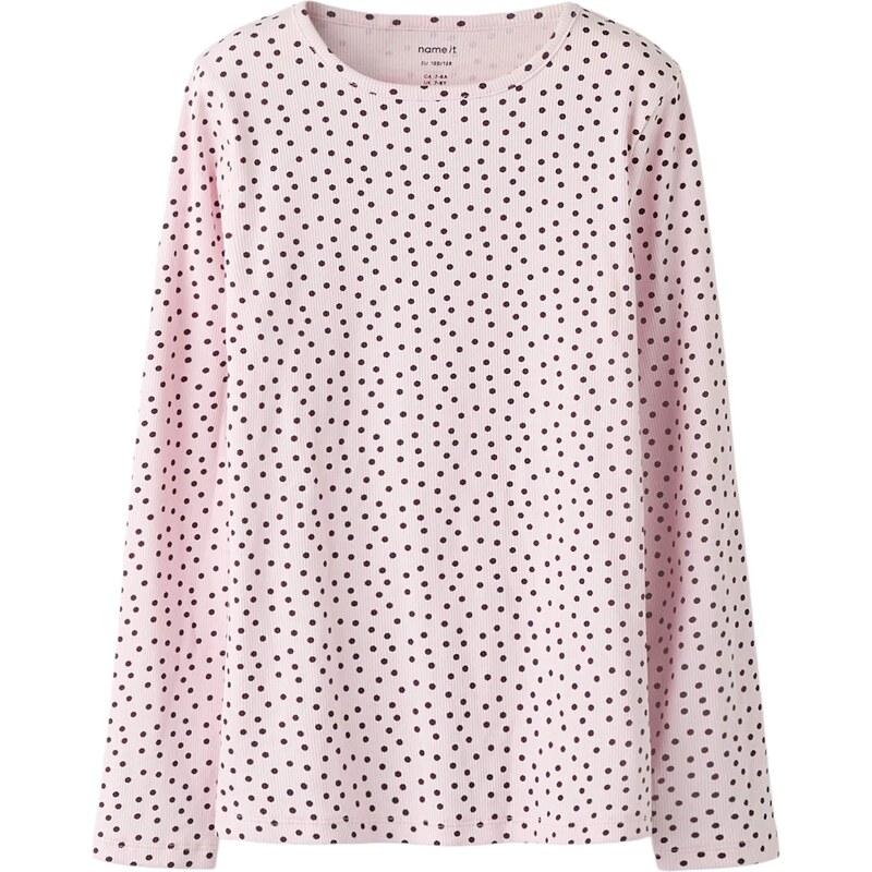 NAME IT Tričko baklažánová / pastelovo ružová 66846801