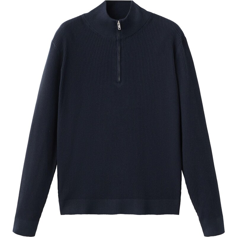 MANGO MAN Sveter Antiguap námornícka modrá 66846822