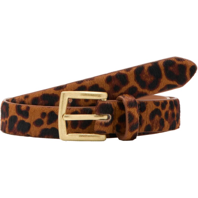 MANGO Opasky LEON hnedá / koňaková / čierna 66846833