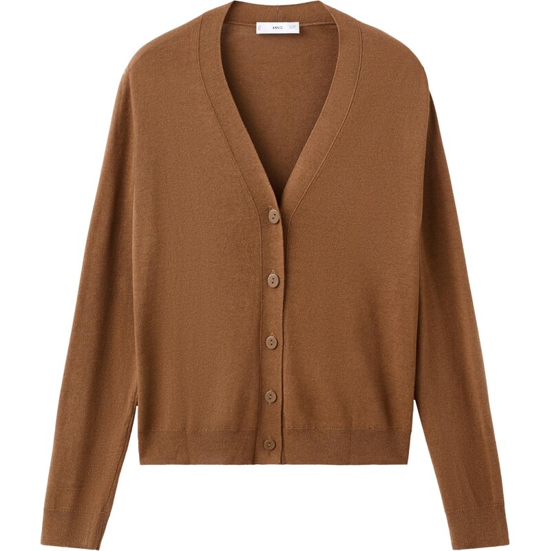 MANGO Kardigán LUCCAV karamelová 66846862