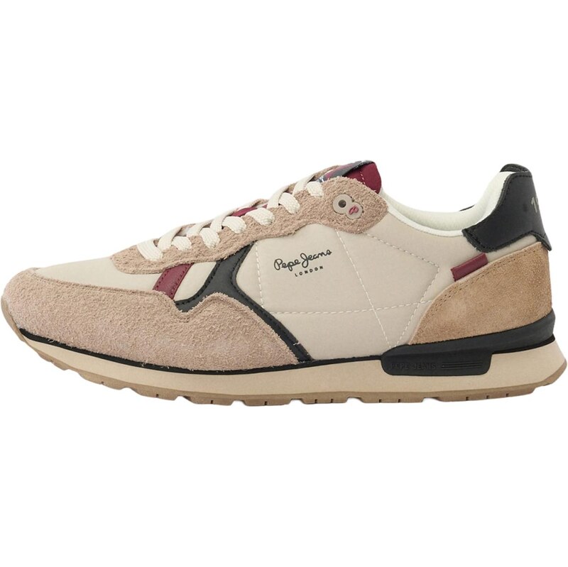 Pepe Jeans Nízke tenisky BRIT FLYER béžová / bordová / čierna 66846902