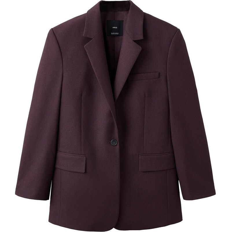 MANGO Blejzer Hidra vínovo červená 66846891