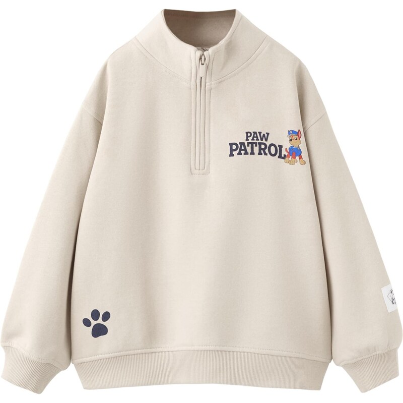 MANGO KIDS Mikina Pawpat béžová / námornícka modrá / žltá / 66846896