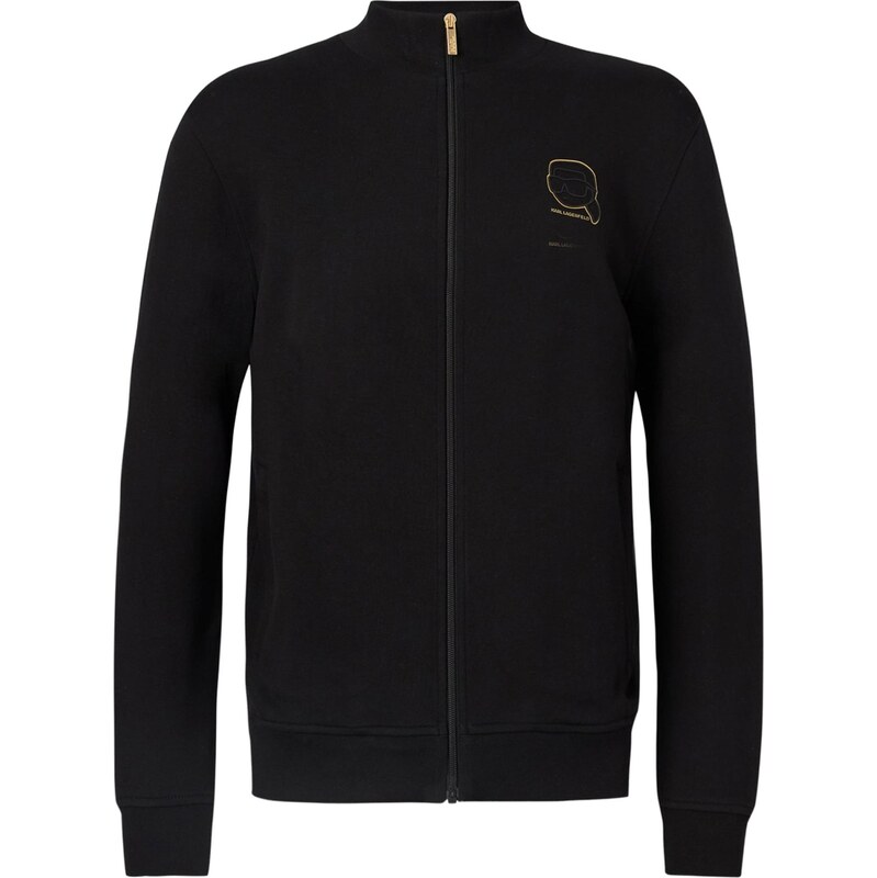 Karl Lagerfeld Tepláková bunda svetložltá / čierna 66846952