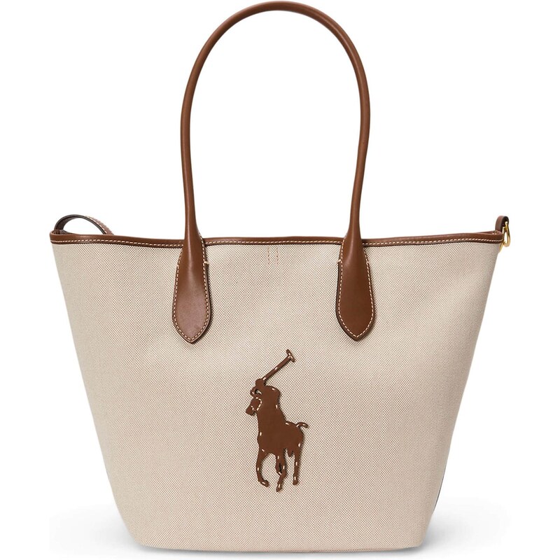 Polo Ralph Lauren Shopper HERITAGE béžová / hnedá 66846954