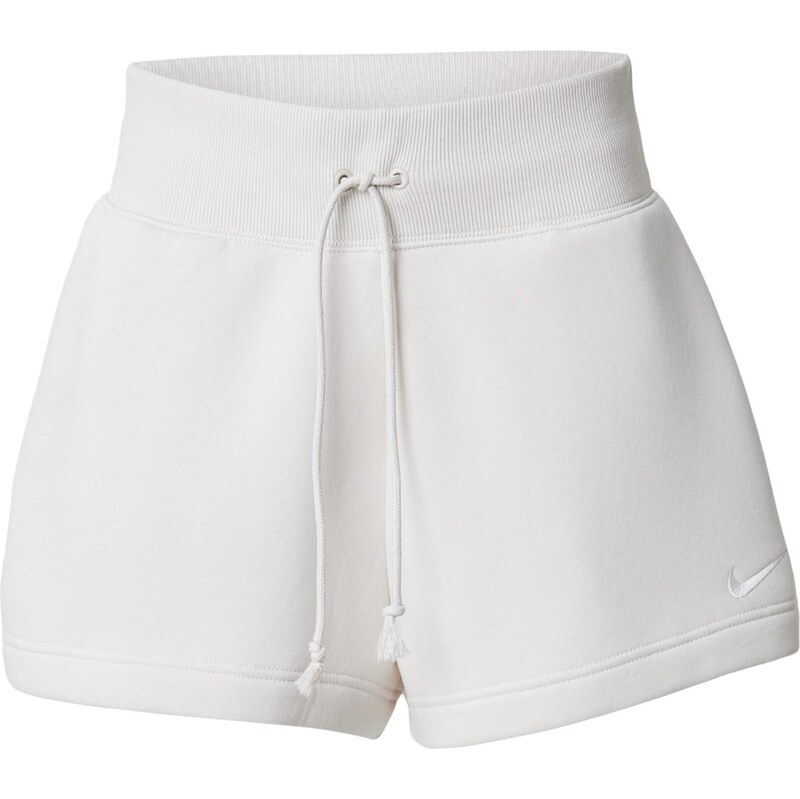 Nike Sportswear Nohavice PHNX FLC krémová / biela 66847014