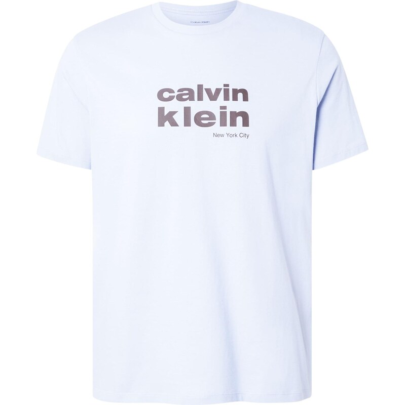 Calvin Klein Jeans Tričko pastelovo fialová / čierna 66847021
